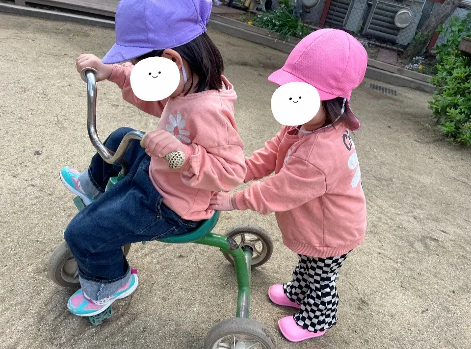 お姉ちゃんがんばれ〜！