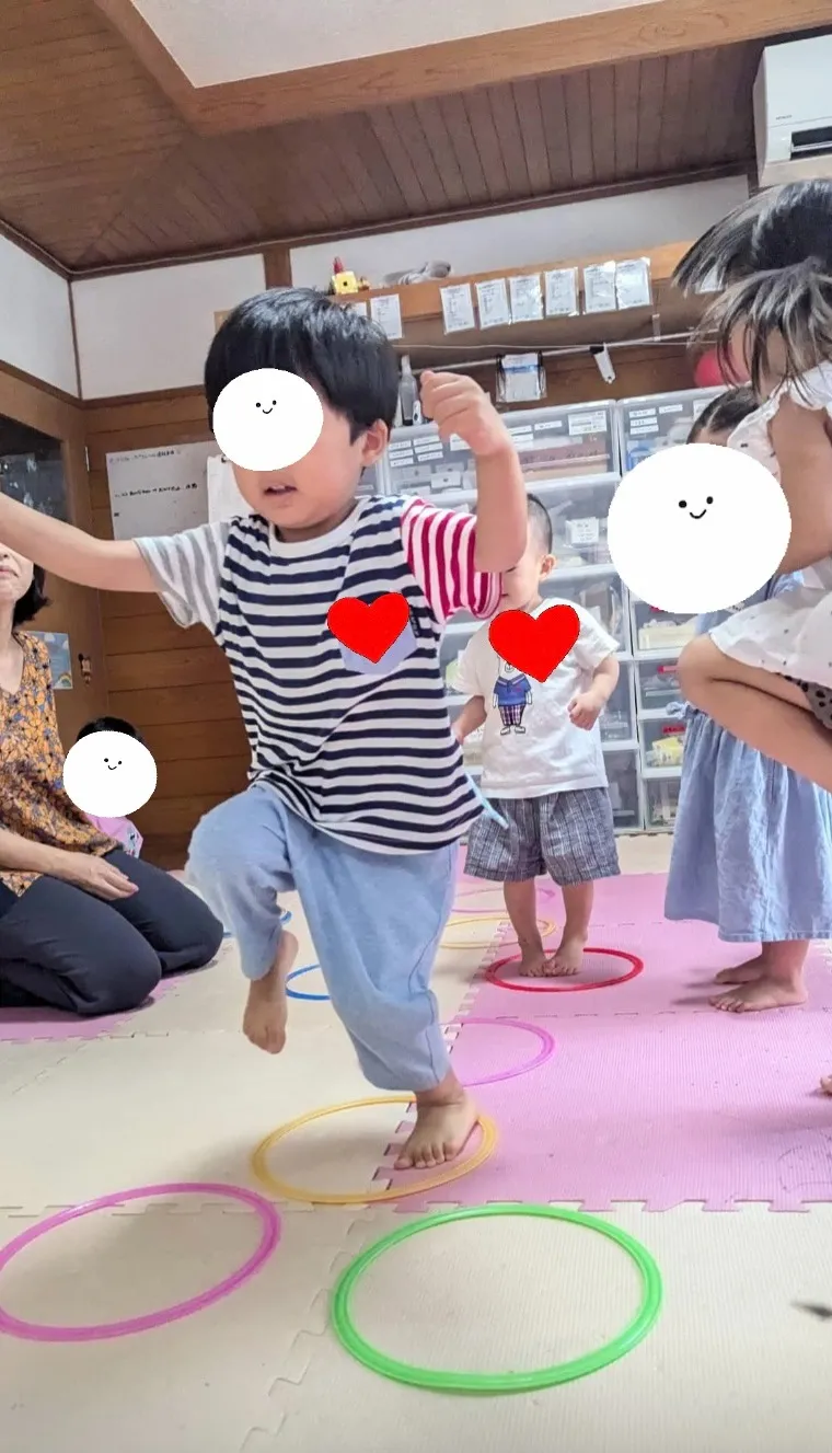 リトミック遊びをしました！