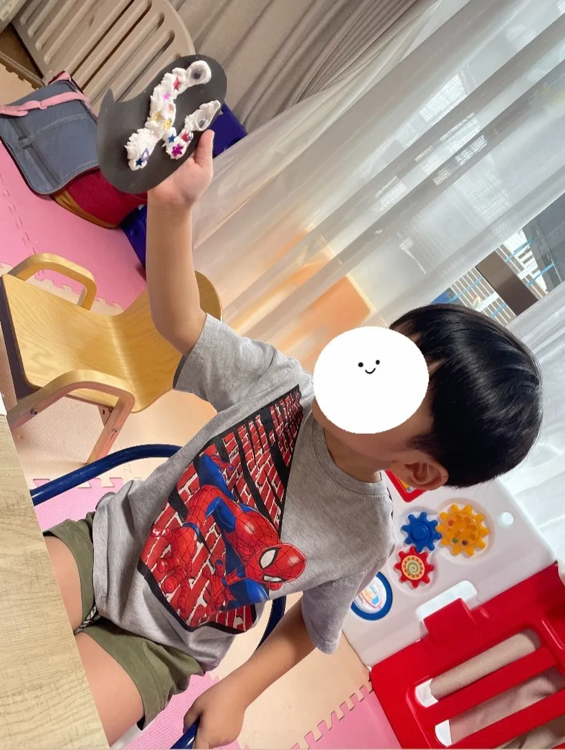 おばけ完成〜！