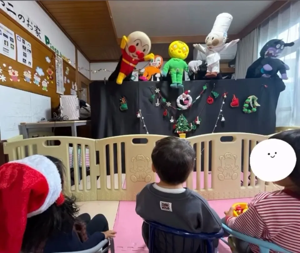 今日はクリスマス会でした！