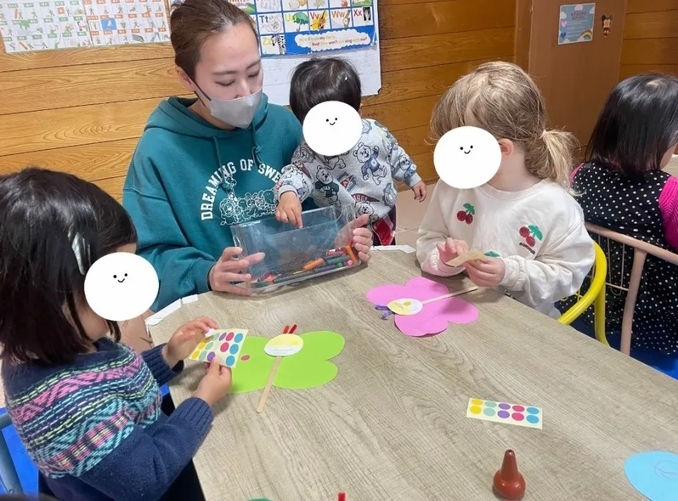 ちょうちょかわいくできたね♡