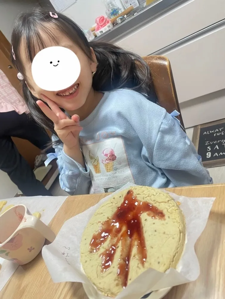 手形のクッキーかわいくできました！