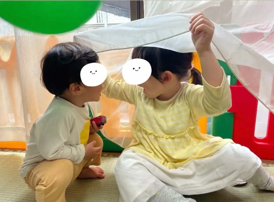 いないいないばあ！