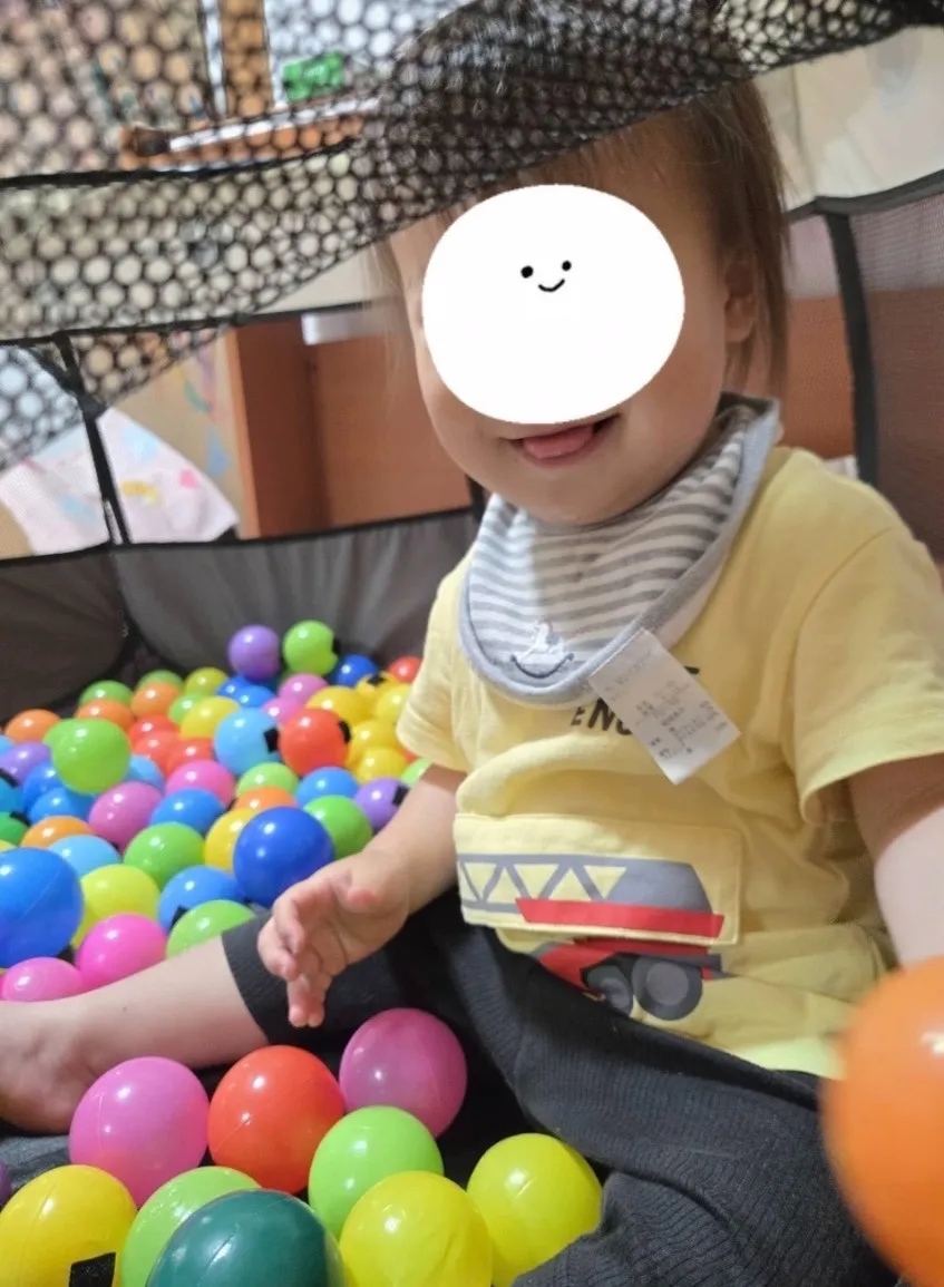 ボールいっぱい！